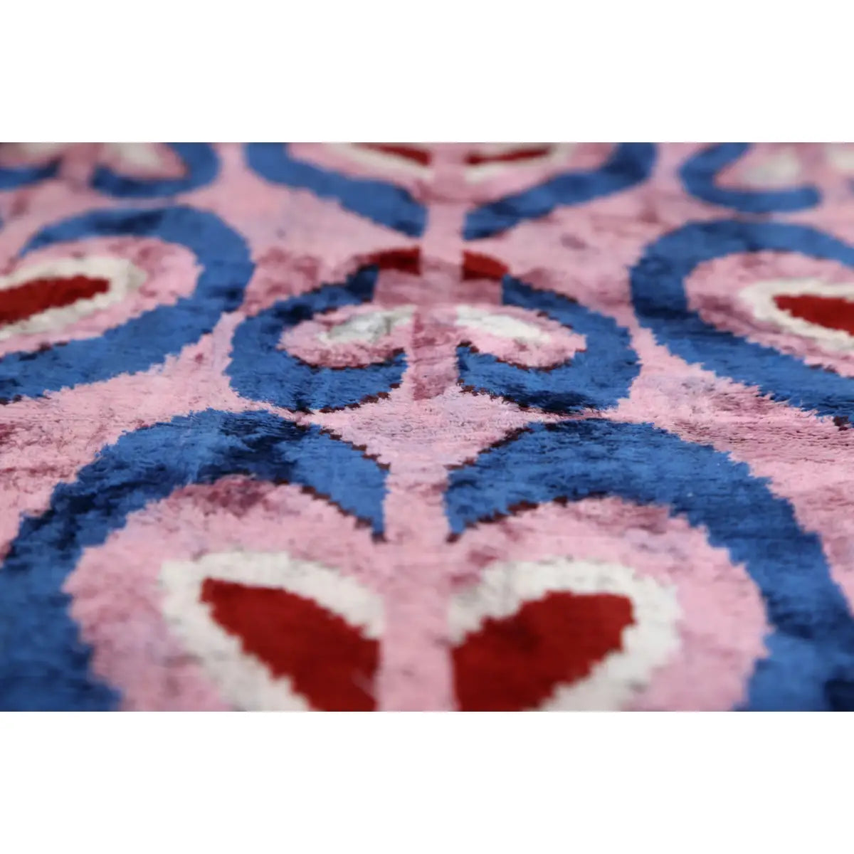 Luxury Velvet Pillow – Handmade Modern Heart Pattern 16x24 Lumbar - Canvello