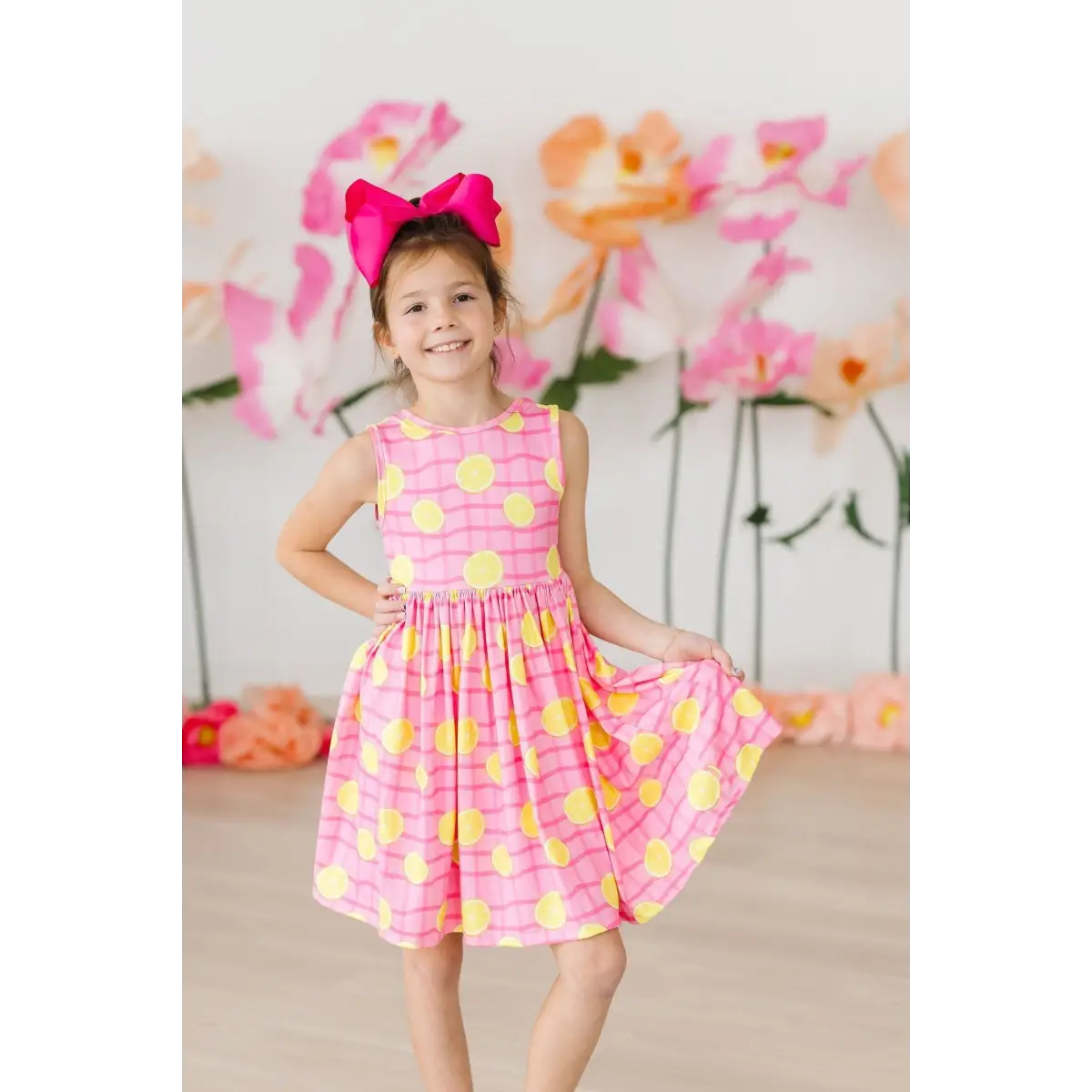 Tank Twirl Dress - Pink Lemonade - Mila & Rose ®