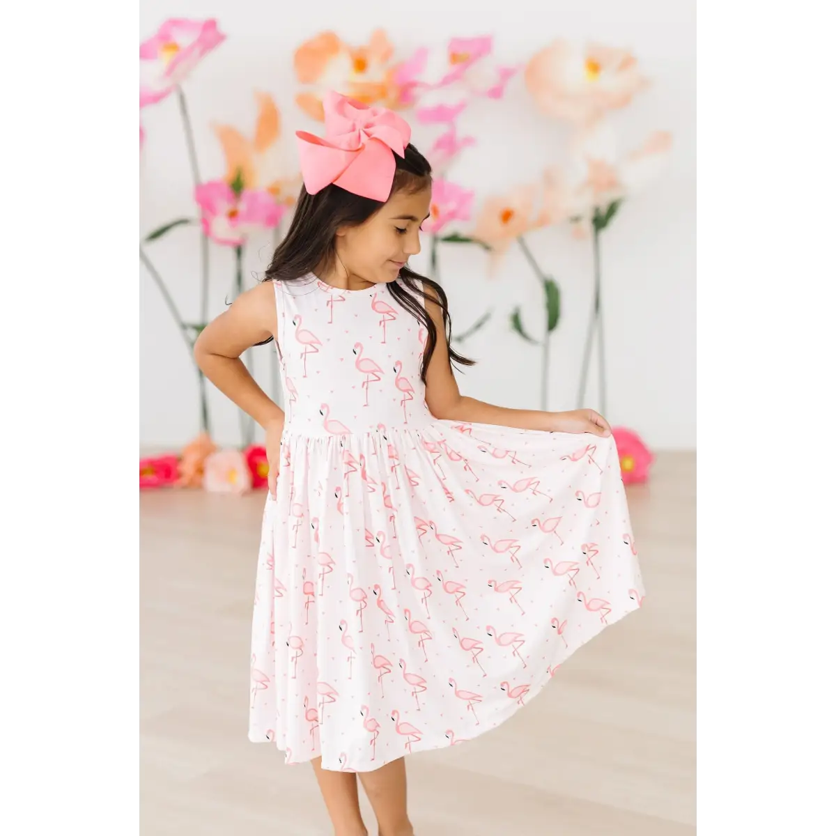 Tank Twirl Dress - Pink Paradise - Flamingo Summer - Mila & Rose ®