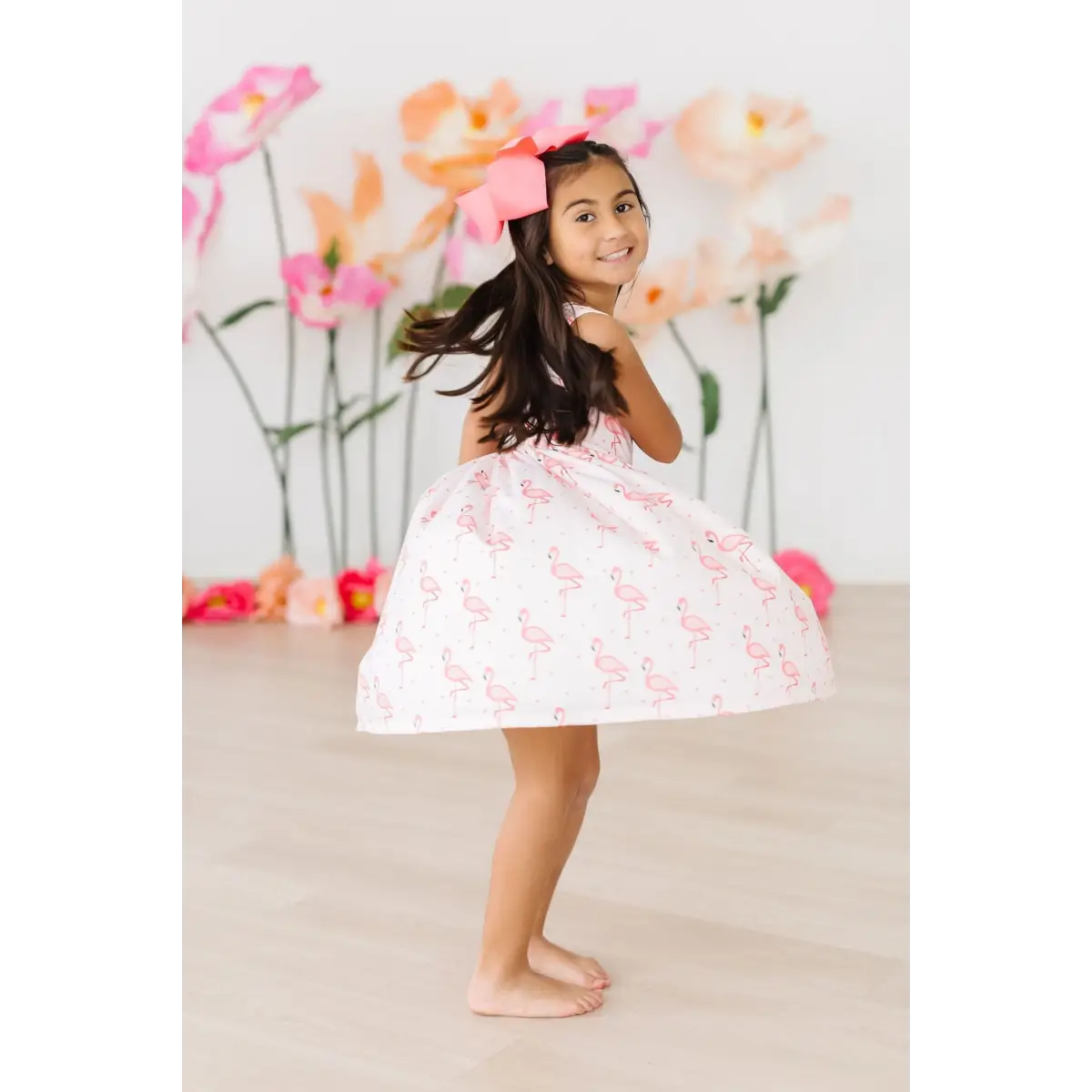 Tank Twirl Dress - Pink Paradise - Flamingo Summer - Mila & Rose ®