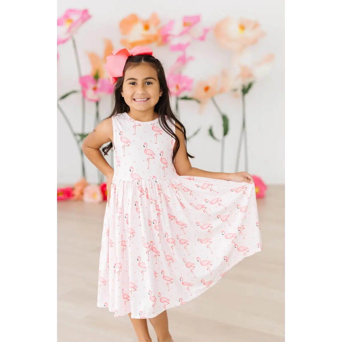 Tank Twirl Dress - Pink Paradise - Flamingo Summer - Mila & Rose ®