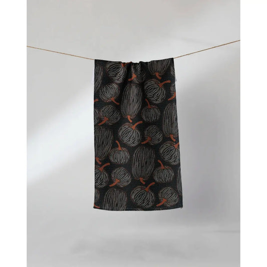 Bar Towel - Pinstripe Patch - Geometry