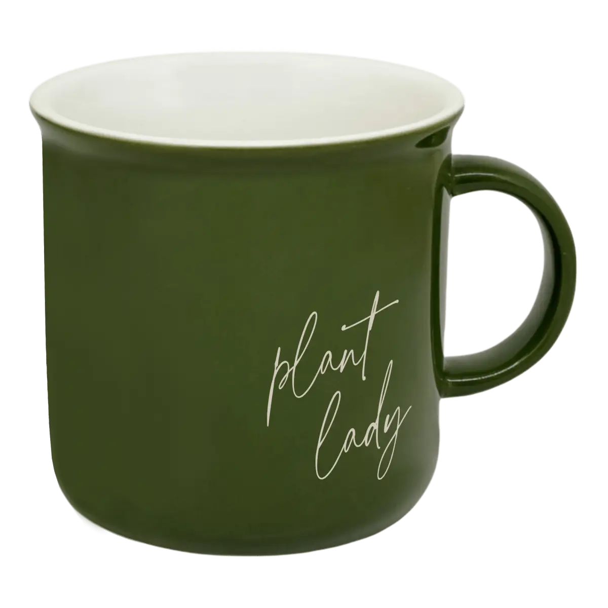 Plant Lady 11oz. Green Coffee Mug - Sweet Water Decor