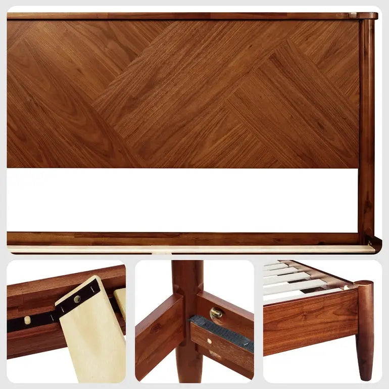 Platform Bed Frame with Headboard - Rorns Panthera - Ultimate Comfort - Megsu