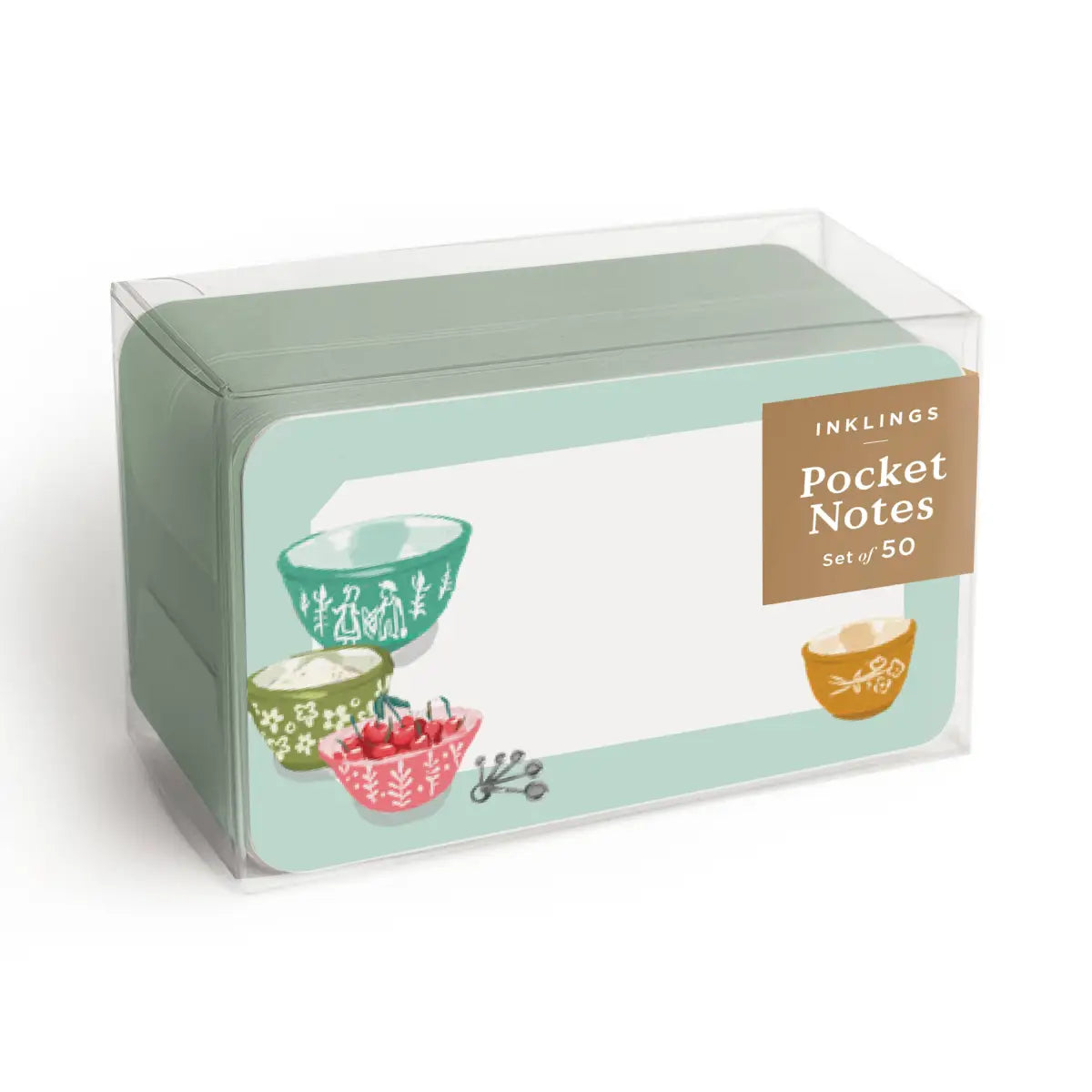 Mini Notecards - Vintage Pyrex Pocket Notes™ - Inklings Paperie