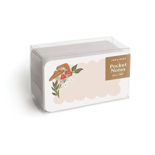 Mini Notecards - Woodland Mushrooms Pocket Notes™ - Inklings Paperie