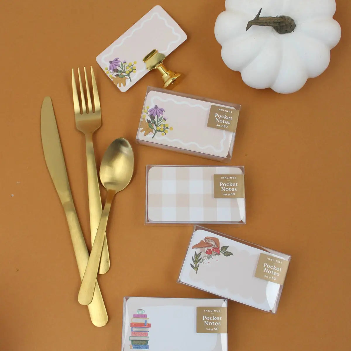 Mini Notecards - Woodland Mushrooms Pocket Notes™ - Inklings Paperie