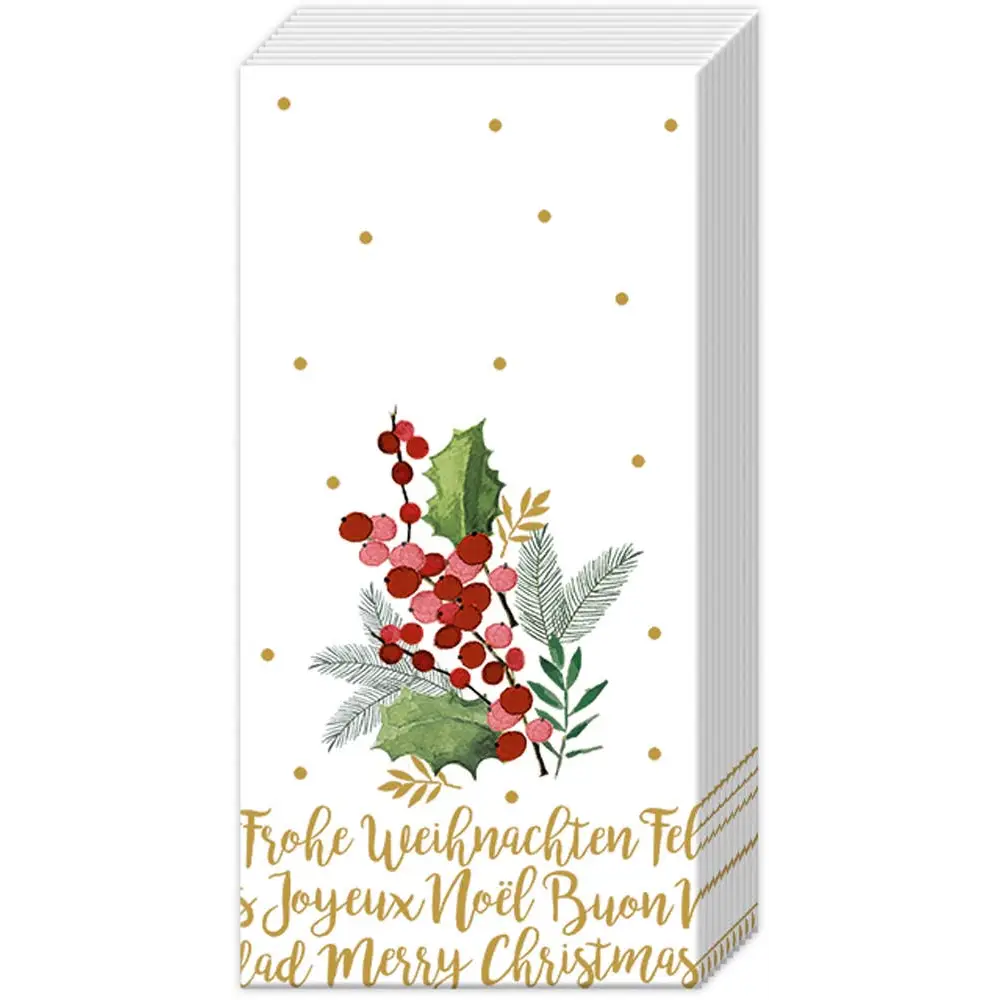 Pocket Tissues - Merry Christmas - Boston International