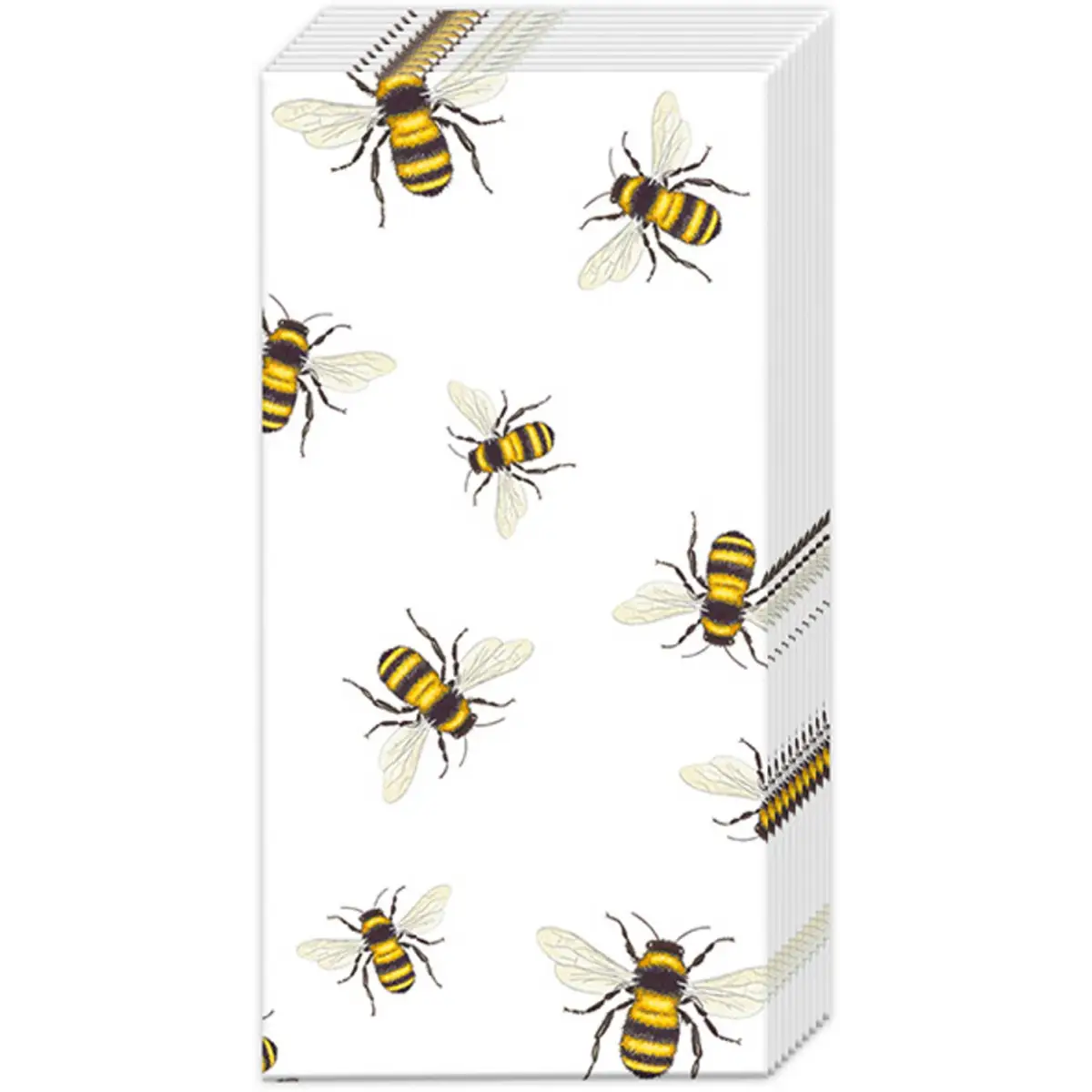 Pocket Tissues - Save The Bees - Pack of 10 - Boston International