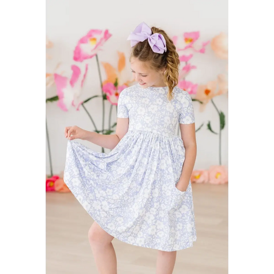 Pocket Twirl Dress - Blossom Bliss - Mila & Rose ®