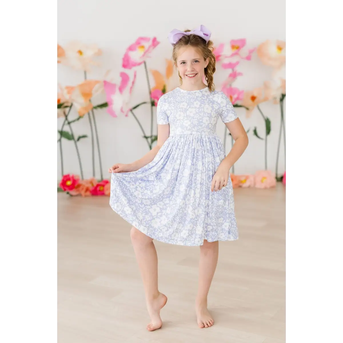 Pocket Twirl Dress - Blossom Bliss - Mila & Rose ®