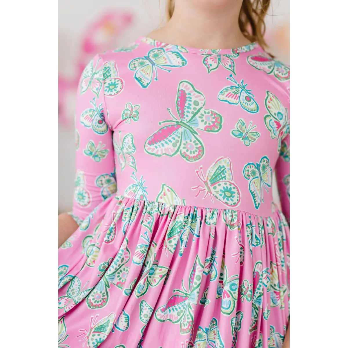 Pocket Twirl Dress - Butterfly Garden - 6-12M - Mila & Rose ®