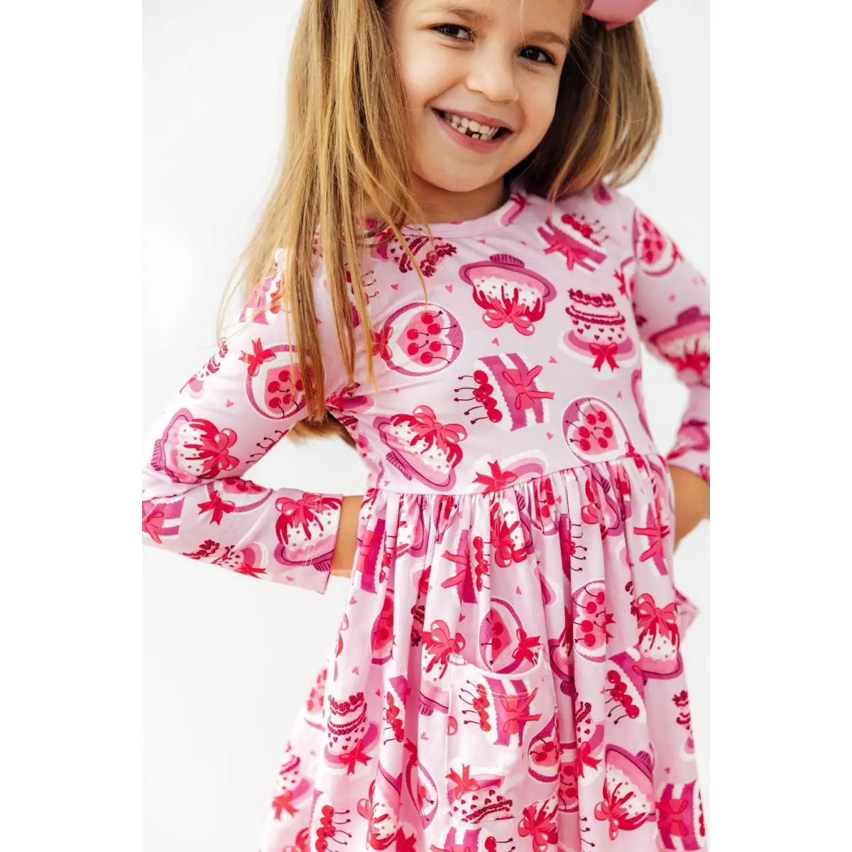 Pocket Twirl Dress - Vintage Cakes - 6-12M - Mila & Rose ®
