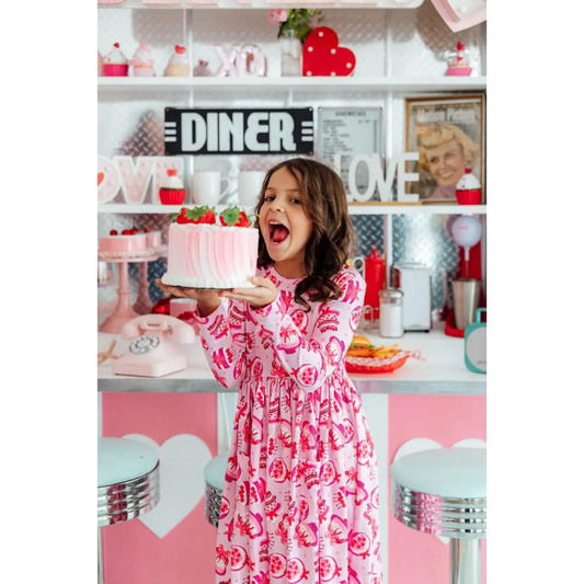Pocket Twirl Dress - Vintage Cakes - Mila & Rose ®