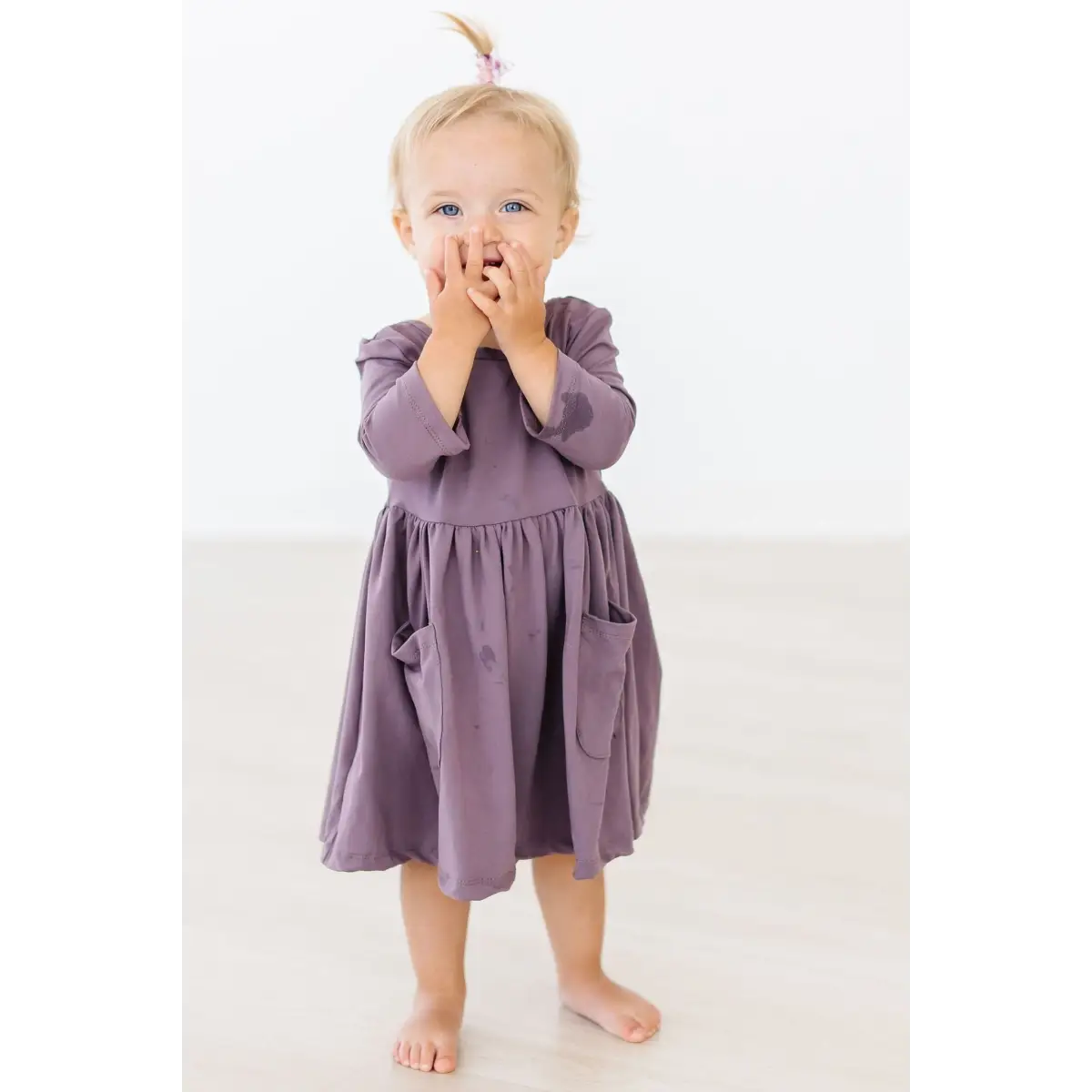 Pocket Twirl Dress - Vintage Violet - Mila & Rose ®
