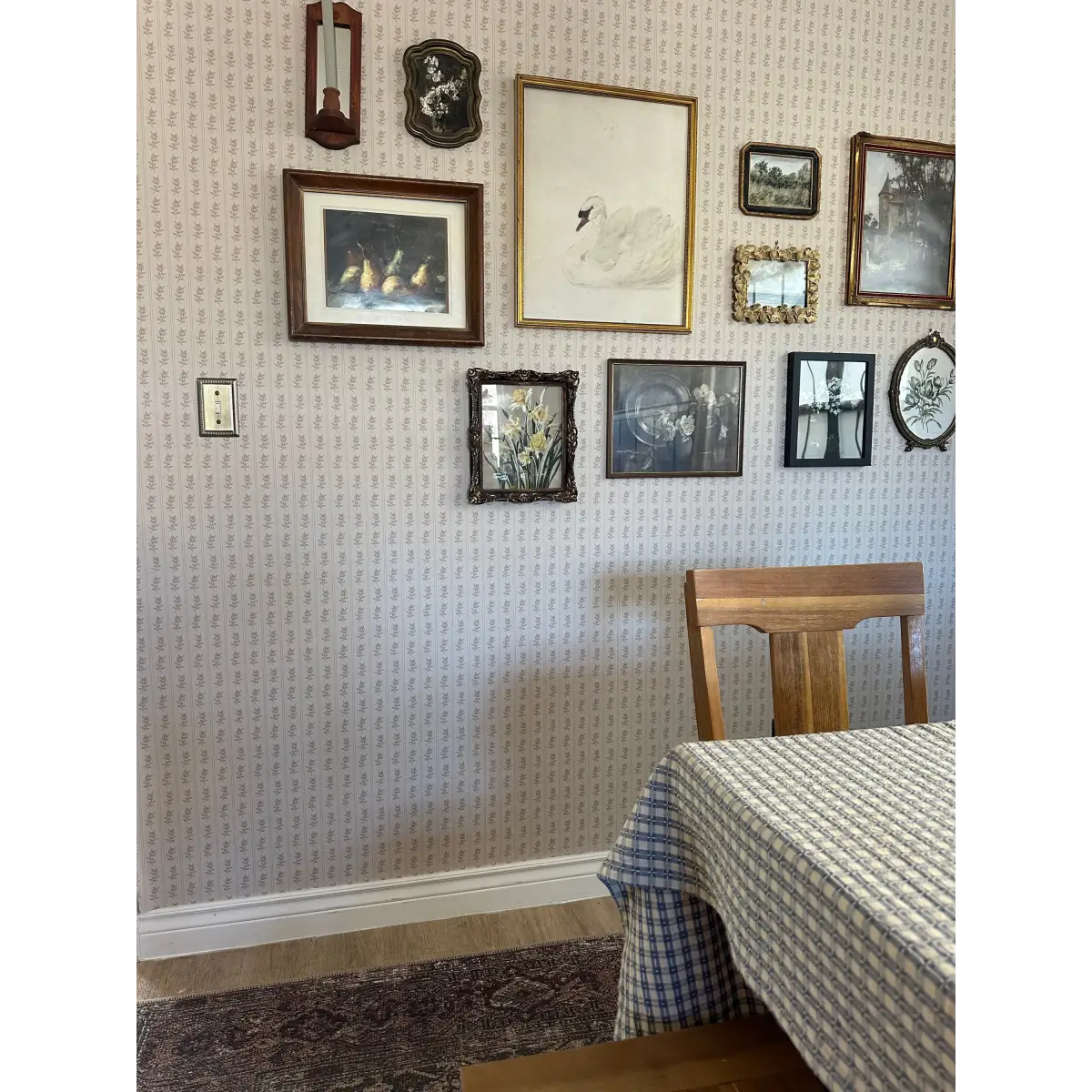 Poet Wallpaper - Flower Dots - by Thoroughfare Design - Loomwell Home Goods