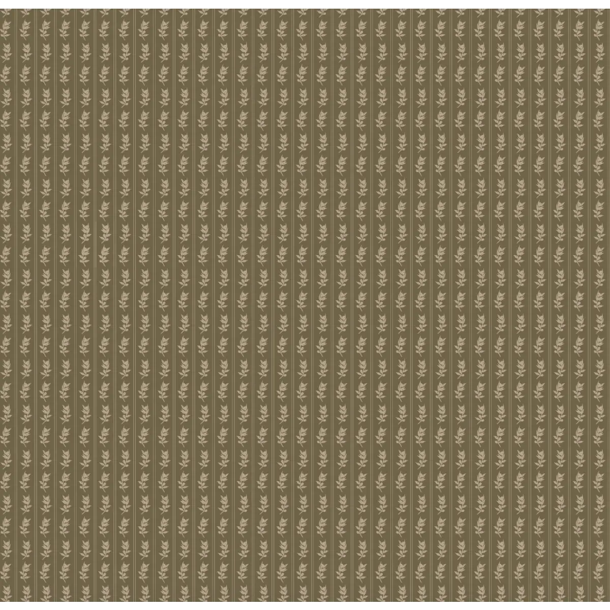 Poet Wallpaper - Flower Dots - by Thoroughfare Design - Sample 1 foot by 1 foot / Olive - Loomwell Home Goods
