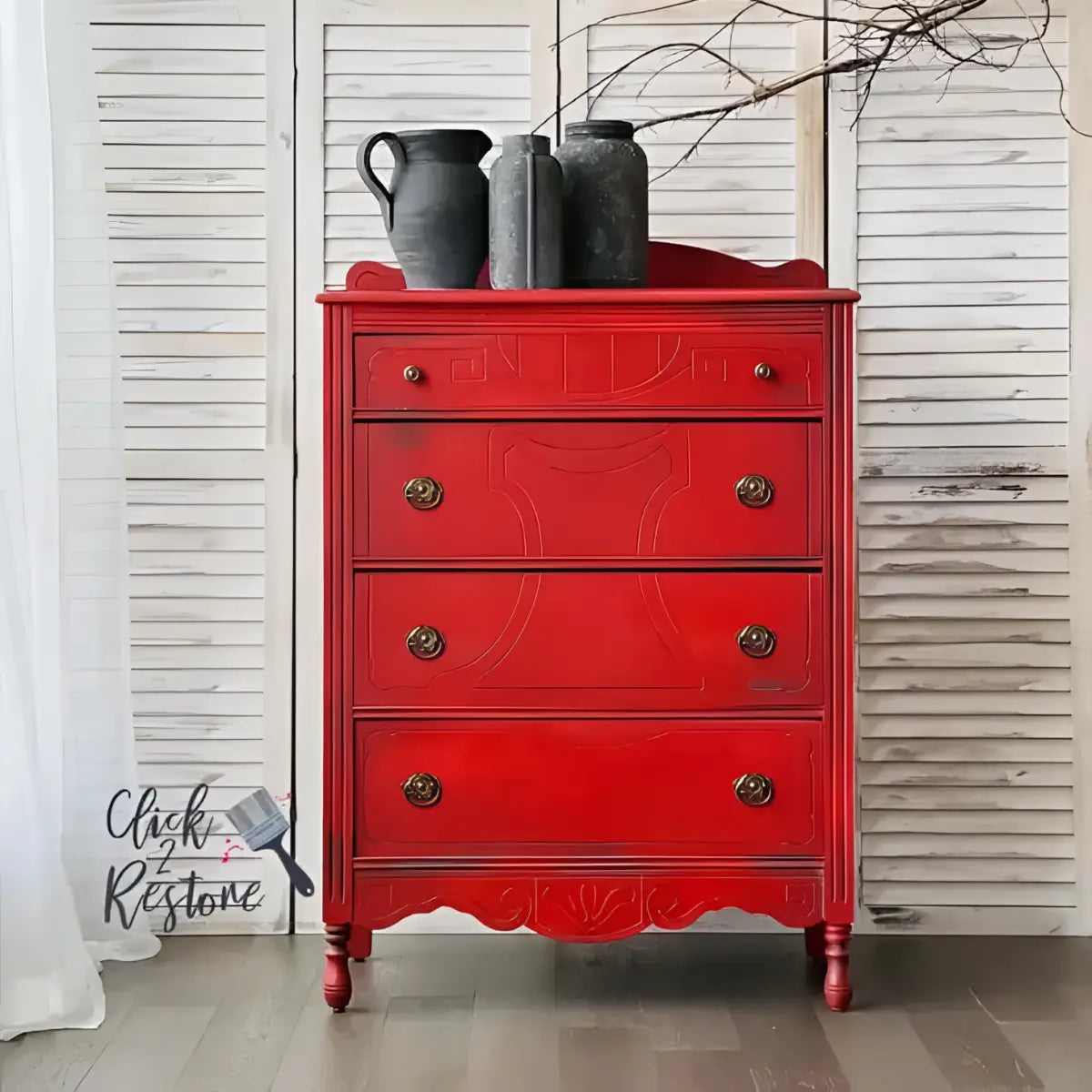 Pomegranate - MudPaint Clay Furniture Paint - MudPaint