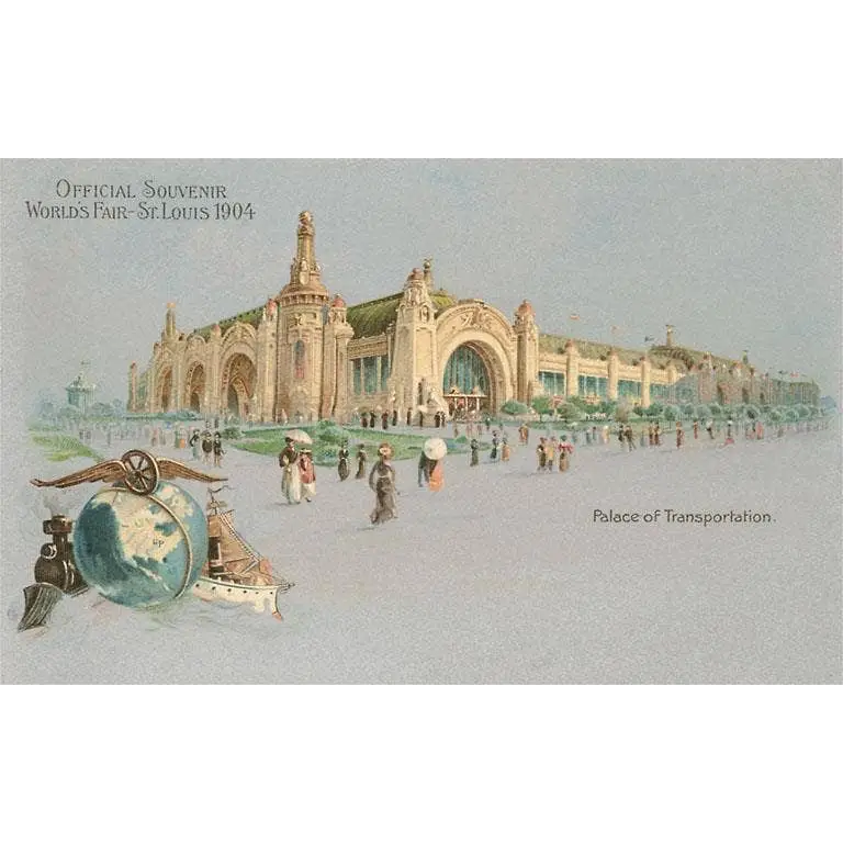 Postcard - Souvenir of World’s Fair St. Louis - Found Image Press