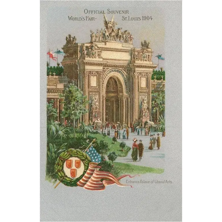 Postcard - Souvenir of World’s Fair St. Louis - Found Image Press