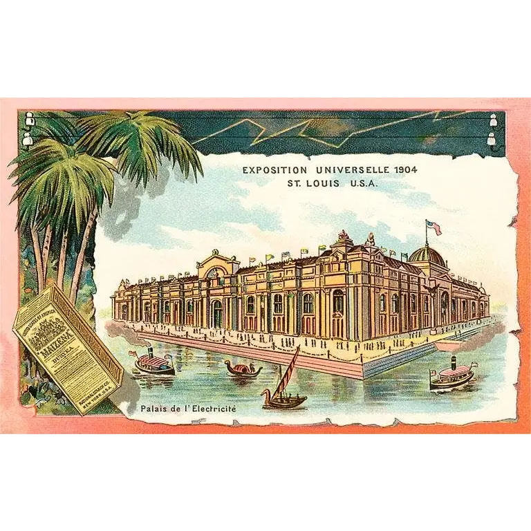 Postcard - St. Louis Fair 1904 - Found Image Press