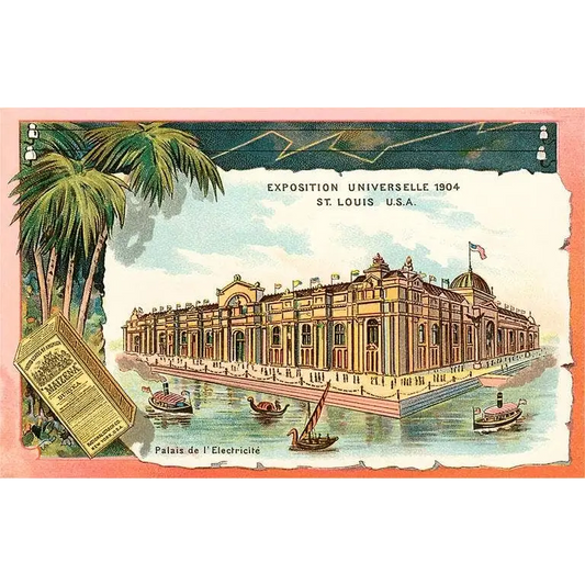 Postcard - St. Louis Fair 1904 - Found Image Press