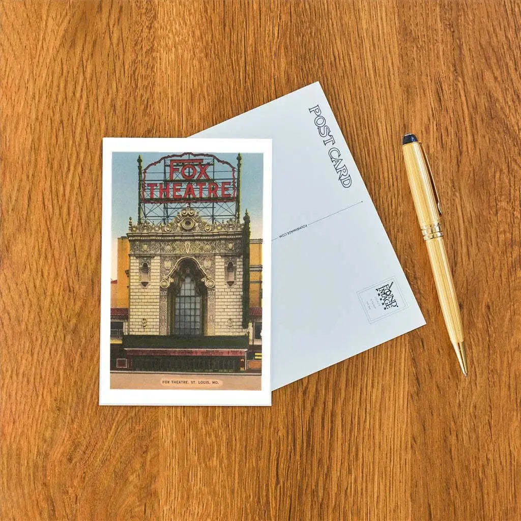 Postcard - Fox Theater St. Louis - Found Image Press