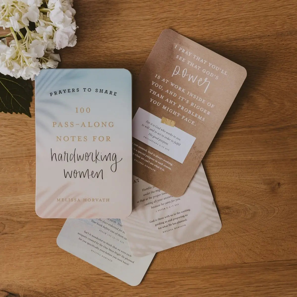 Prayers To Share - 100 Pass-Along Notes for Hardworking Women - Sweet Water Decor