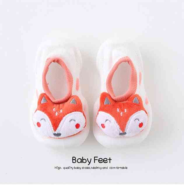 Baby Doll Sock Shoes - Red Fox