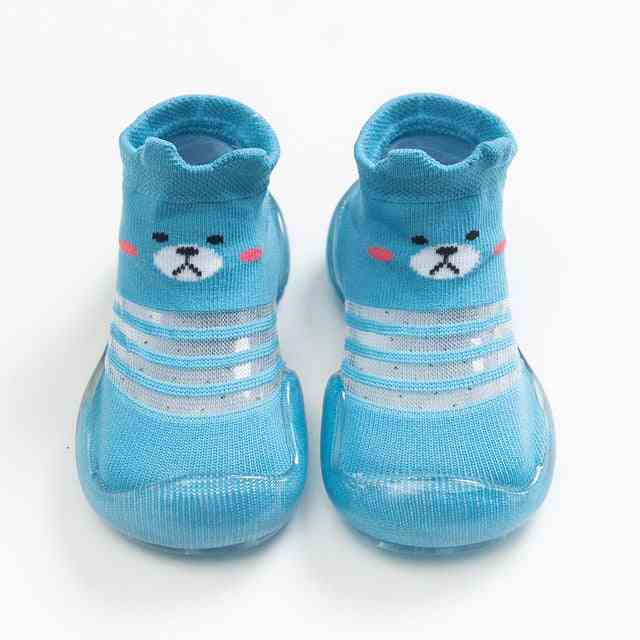 Baby Shoe Socks - Blue Bear