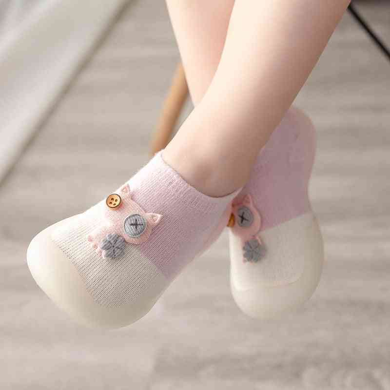 Baby Owl Shoes - Pink