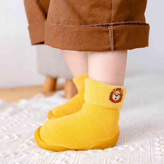 Baby Animal Sock Shoes - Lion