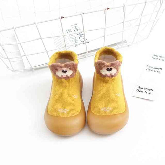 Baby Pattern Sock Shoes - Lion