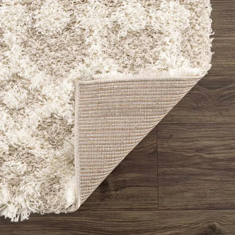 Prompton Cream Plush Area Rug - Boutique Rugs