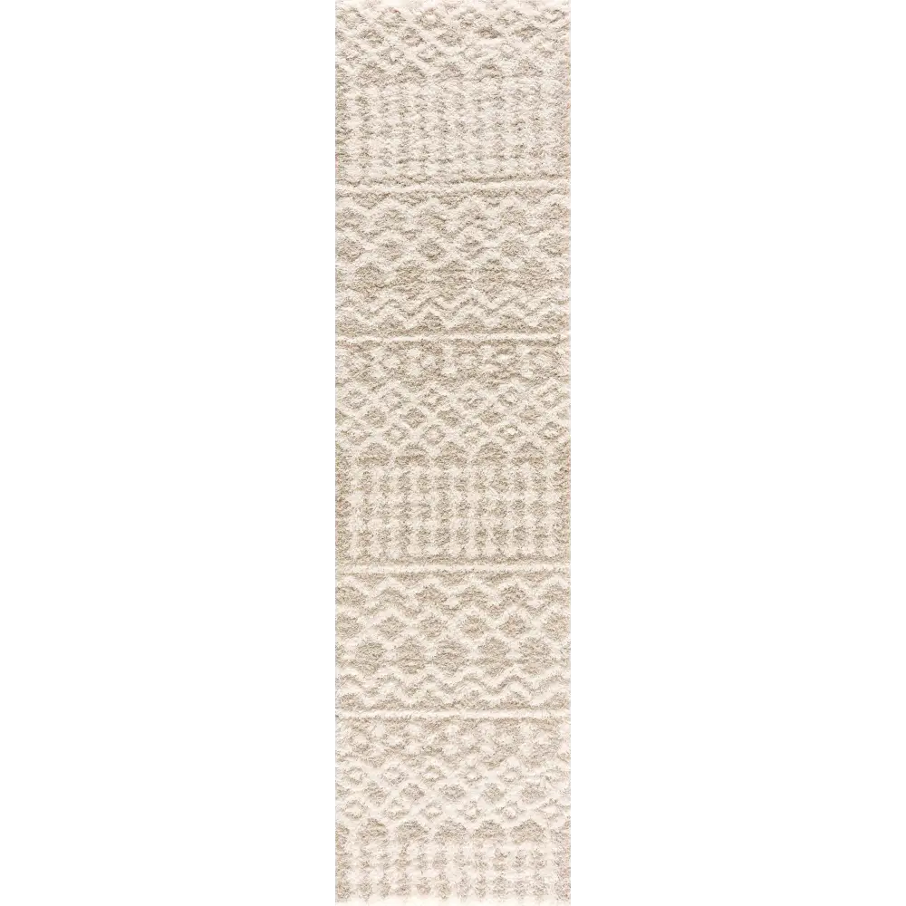 Prompton Cream Plush Area Rug - Boutique Rugs