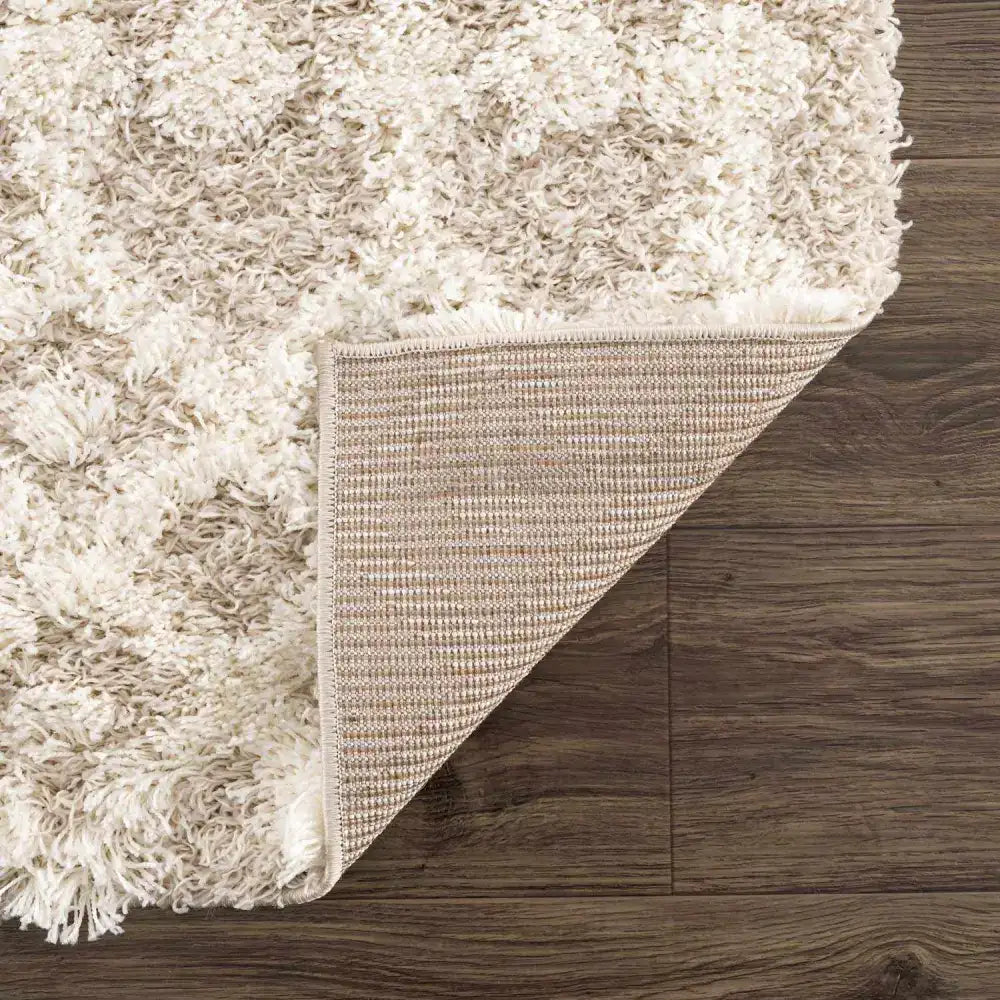 Prompton Cream Plush Area Rug - Boutique Rugs