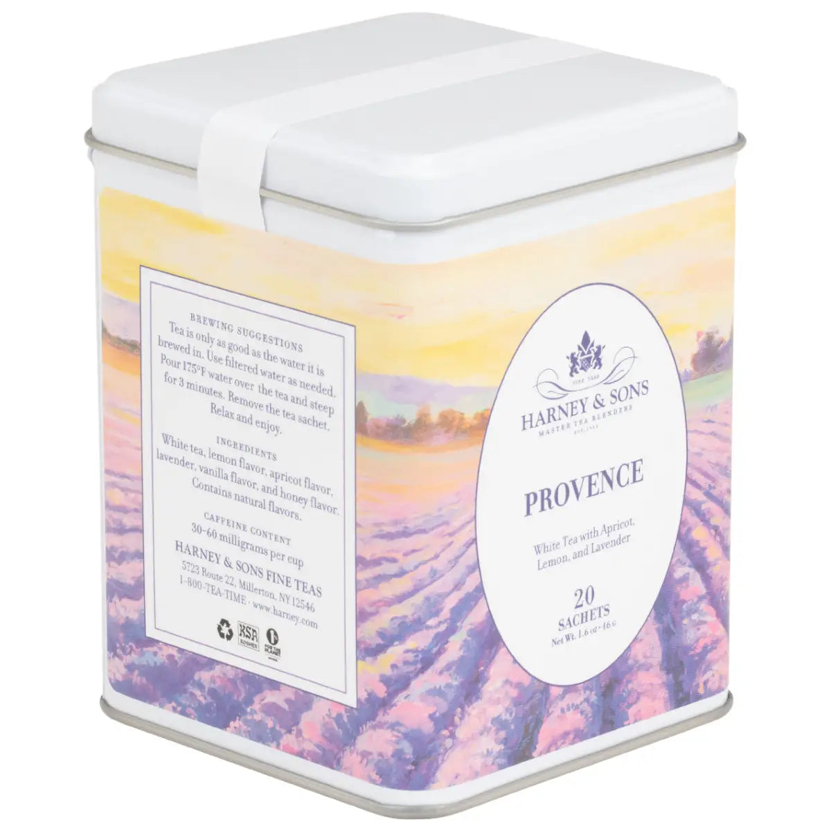 Provence Tea - Tin of 20 Sachets - Sachets / Tin of 20 Sachets - Harney & Sons Fine Teas