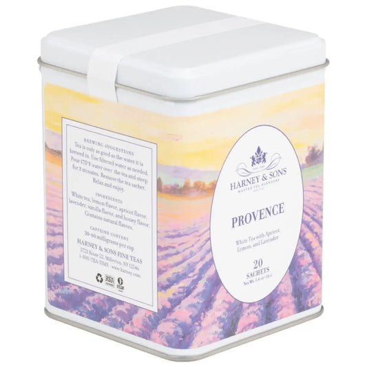 Provence Tea - Tin of 20 Sachets - Sachets / Tin of 20 Sachets - Harney & Sons Fine Teas