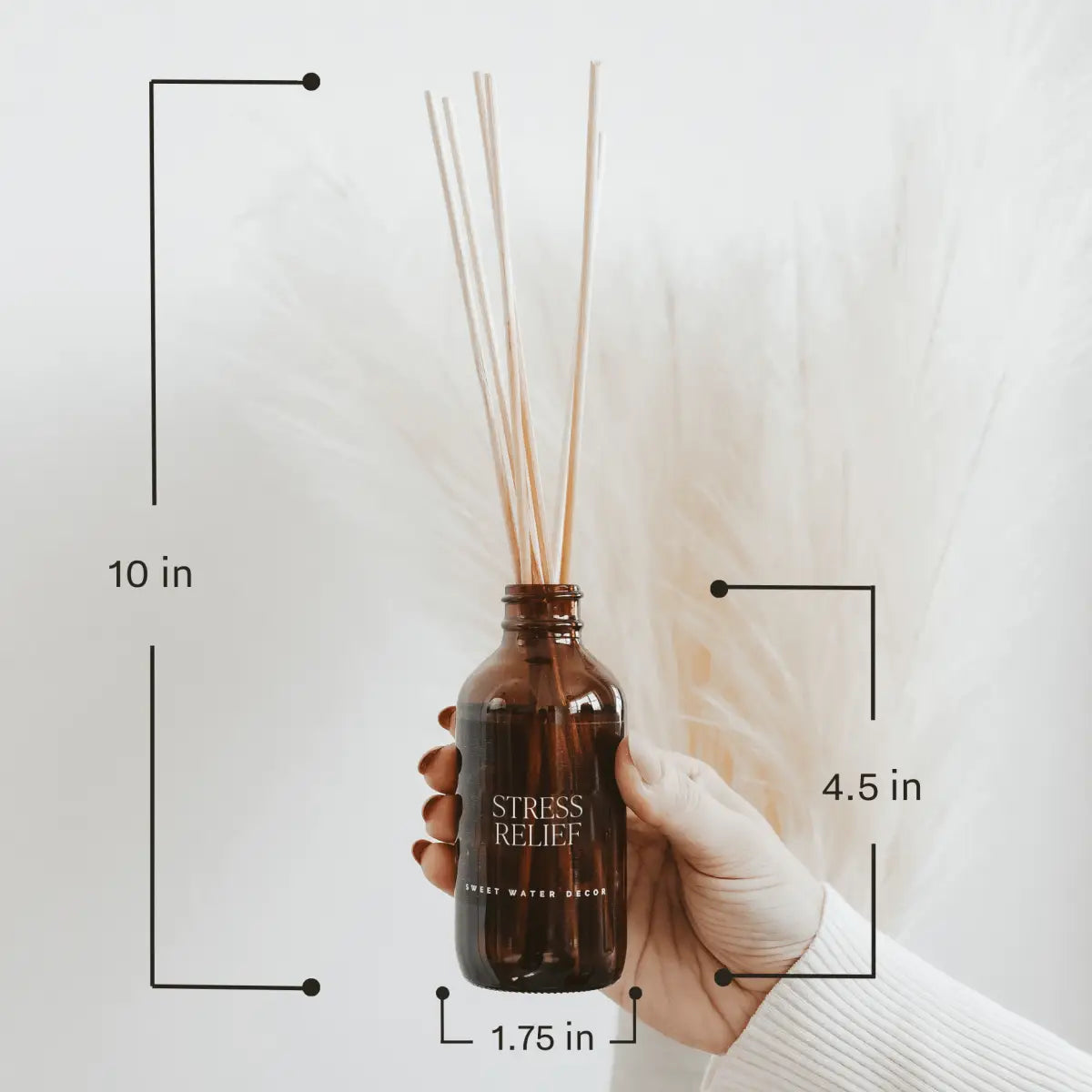 Pumpkin Spice Amber Reed Diffuser - Sweet Water Decor