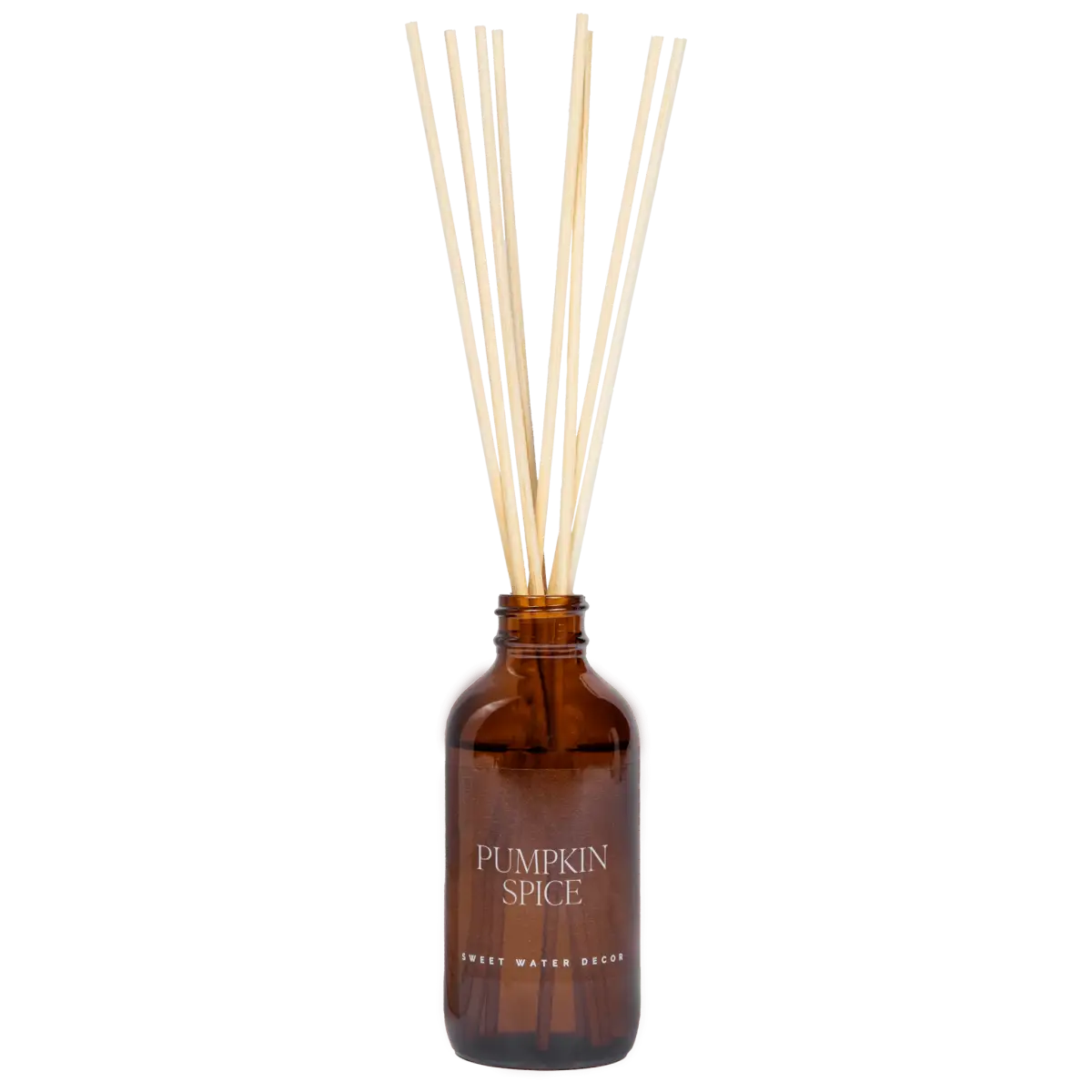 Pumpkin Spice Amber Reed Diffuser - Sweet Water Decor