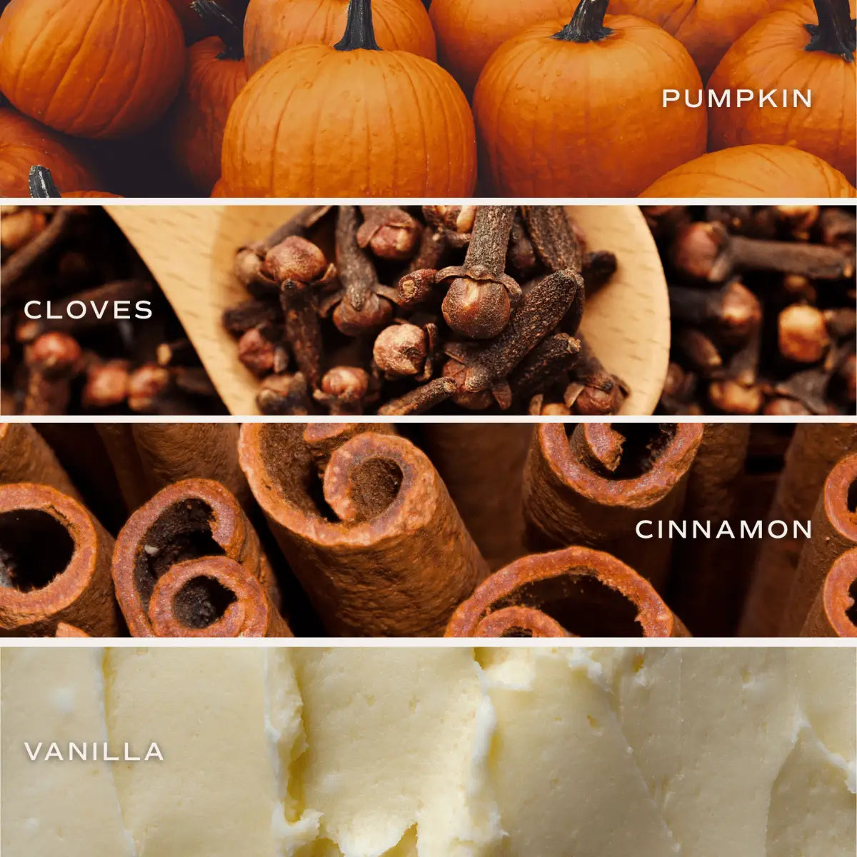 Pumpkin Spice Soy Candle - Patterned 9 oz - Clear Jar - Sweet Water Decor