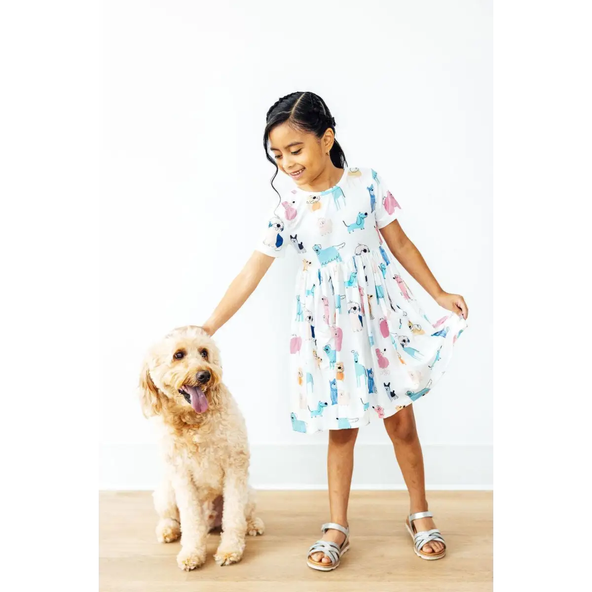 Pocket Twirl Dress - Puppy Pals - Dogs - Mila & Rose ®
