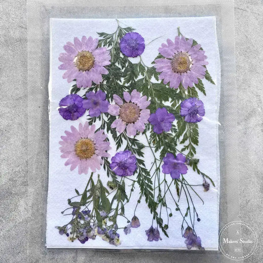 Purple Dried Flowers - Amy Howard At Home