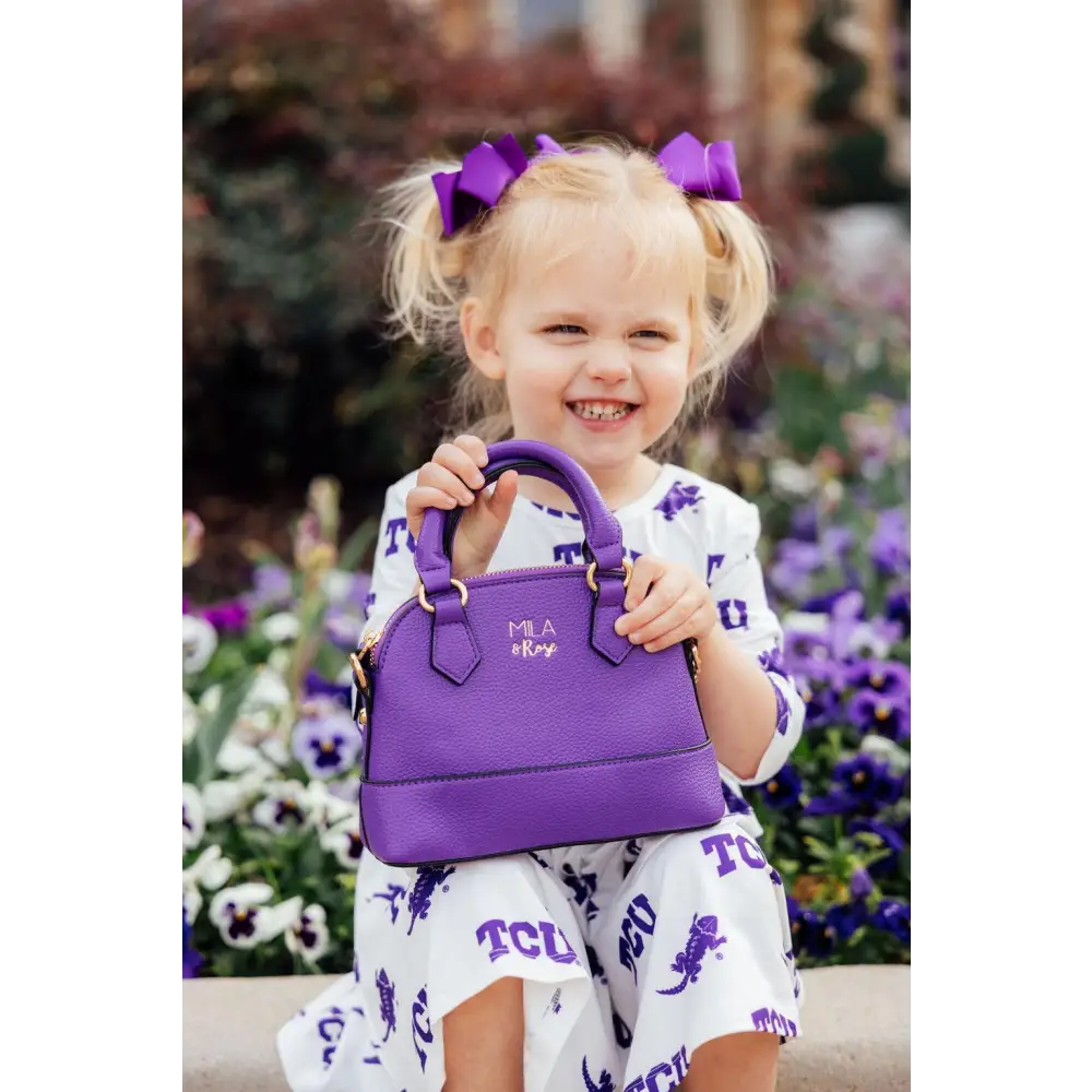 Purple Girl’s Crossbody Purse - Mila & Rose ®