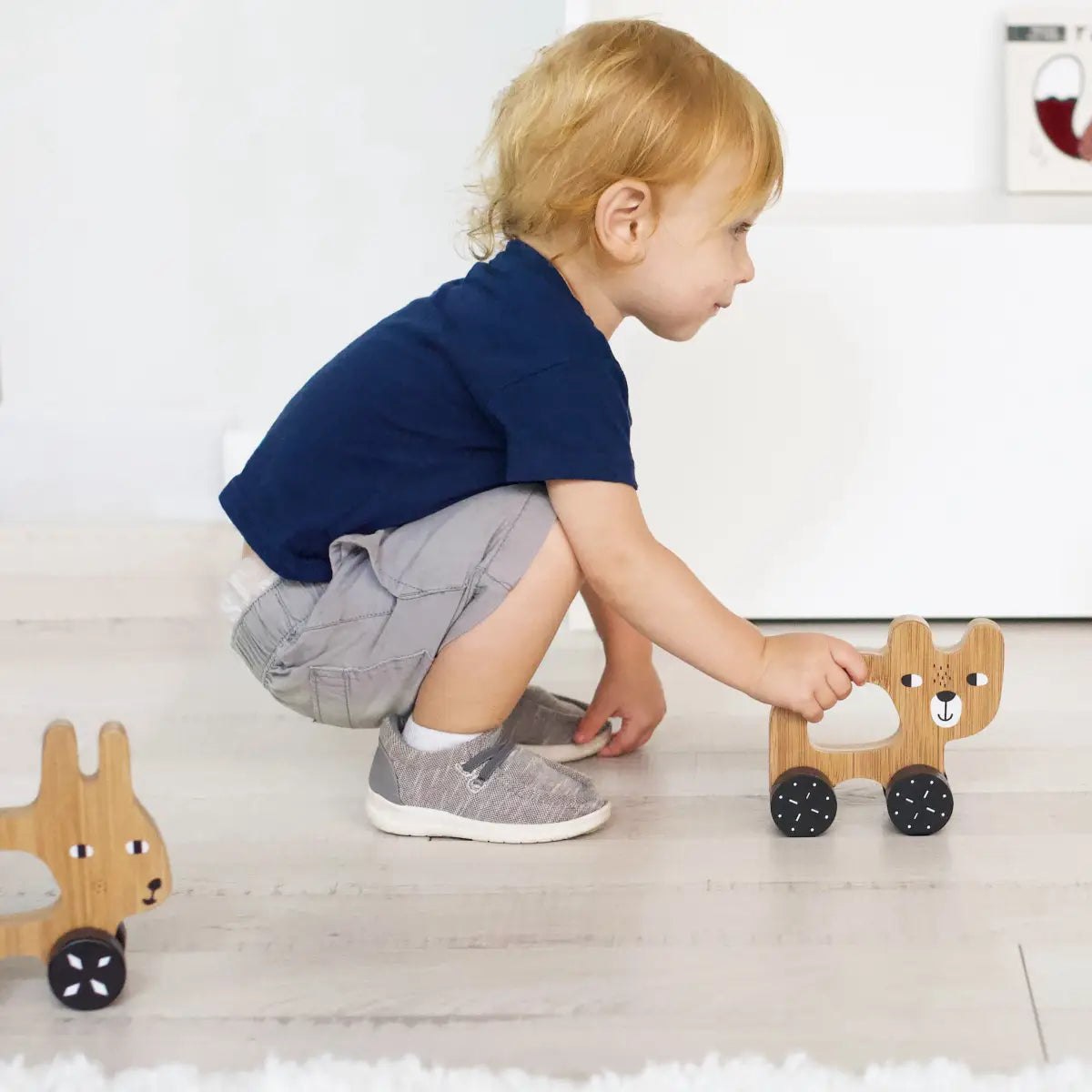 Push Toy - Bear - Wee Gallery