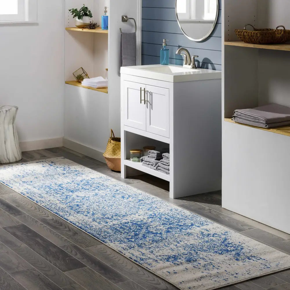 Rachel Navy Area Rug - Boutique Rugs