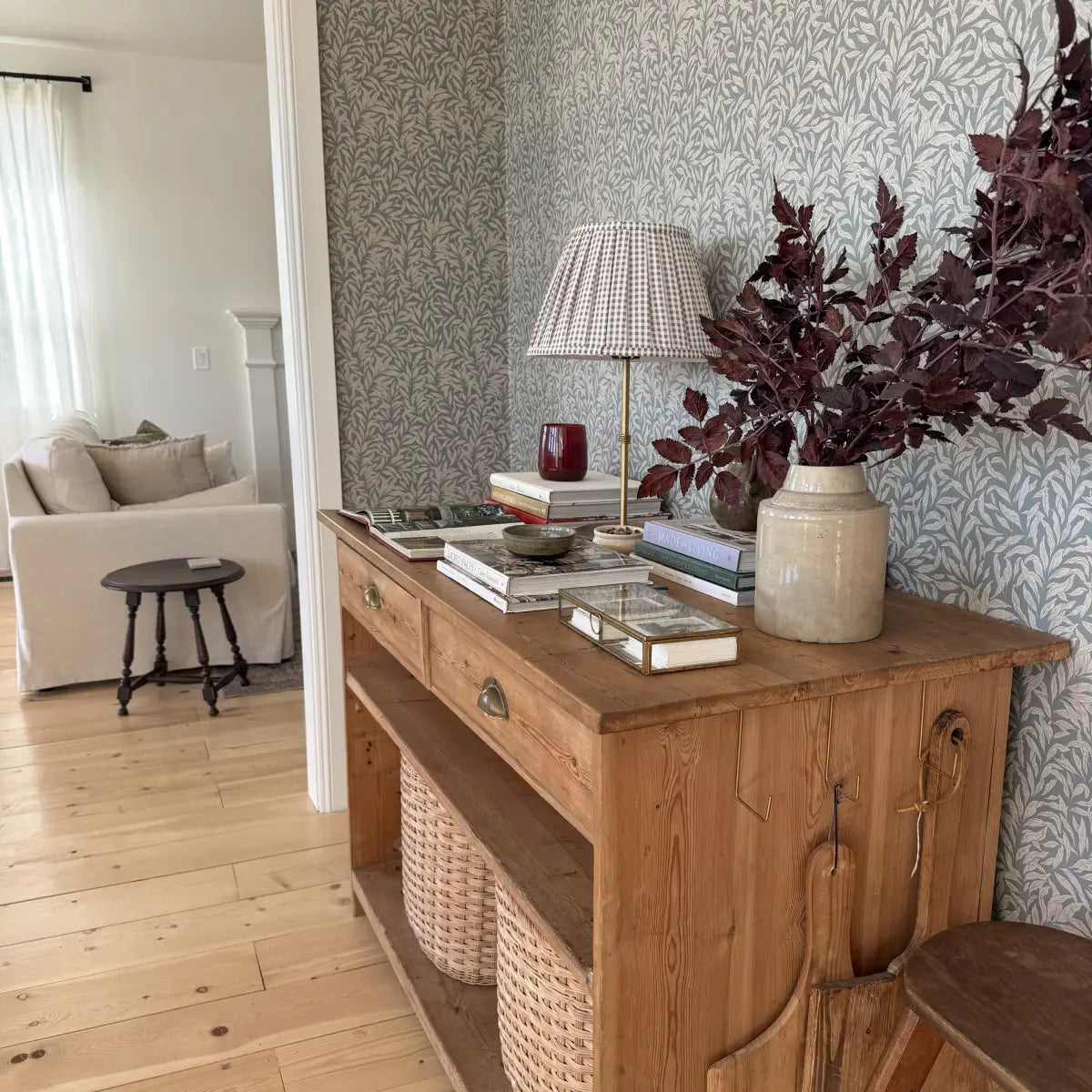 Radley Wallpaper - Botanical Leaves - by The Fibery - Loomwell Home Goods