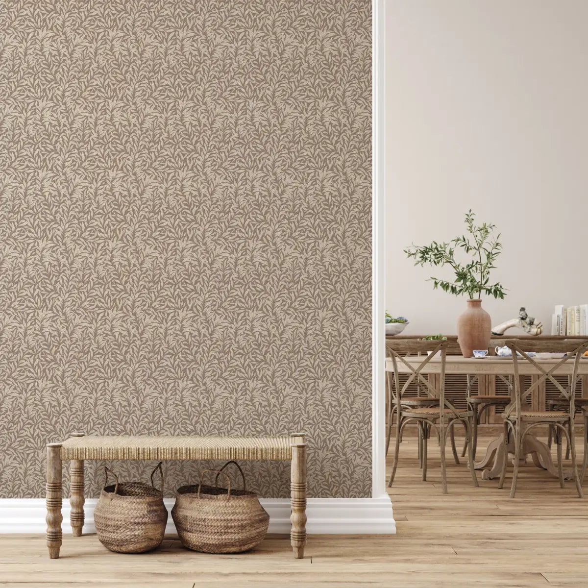 Radley Wallpaper - Botanical Leaves - by The Fibery - Loomwell Home Goods