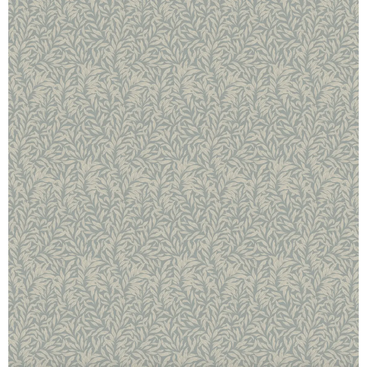 Radley Wallpaper - Botanical Leaves - by The Fibery - Sample 1 foot by 1 foot / Blue Gray - Loomwell Home Goods