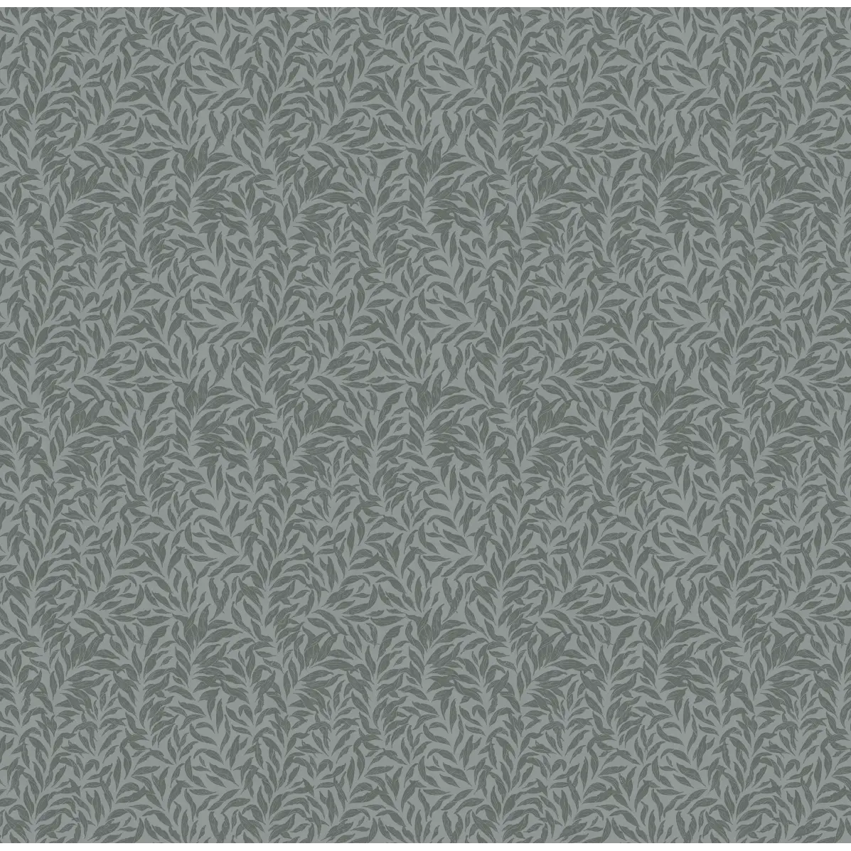 Radley Wallpaper - Botanical Leaves - by The Fibery - Sample 1 foot by 1 foot / Dark Blue - Loomwell Home Goods